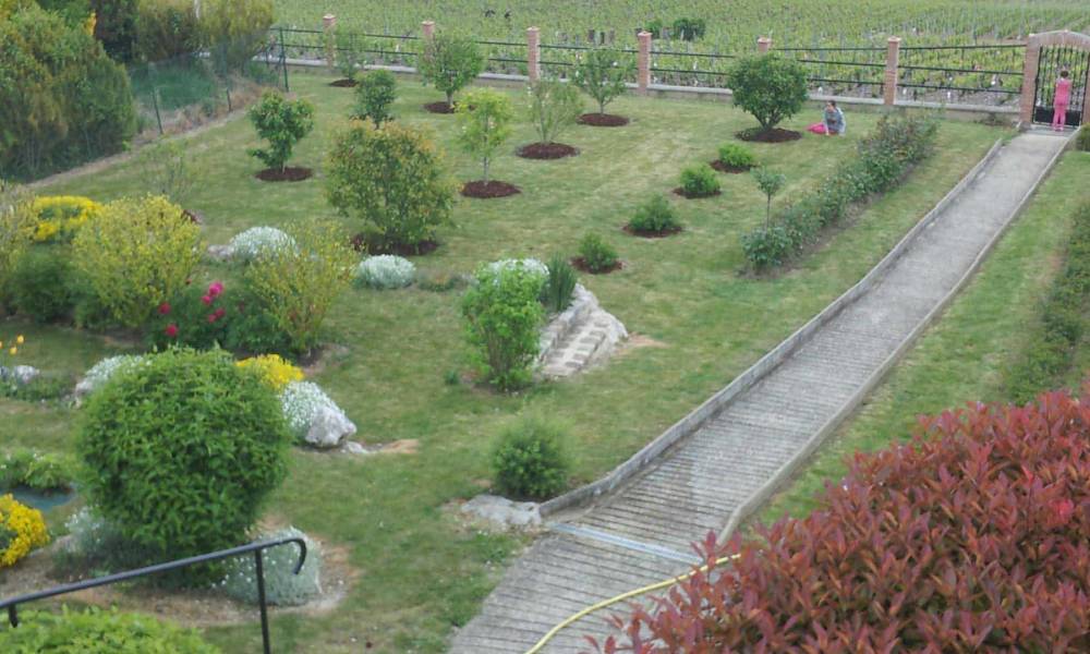 Création espaces verts près de Tournan-en-Brie